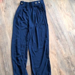 Xhilaration Navy Wide Leg Pants
